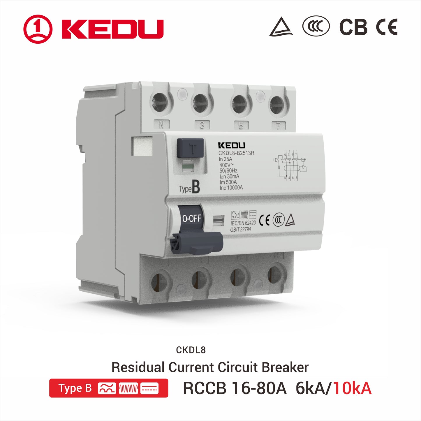 Miniature Circuit Breakers and Leakage Circuit Breakers (MCB and RCCB) Home air switch master switch  Air conditioner switch