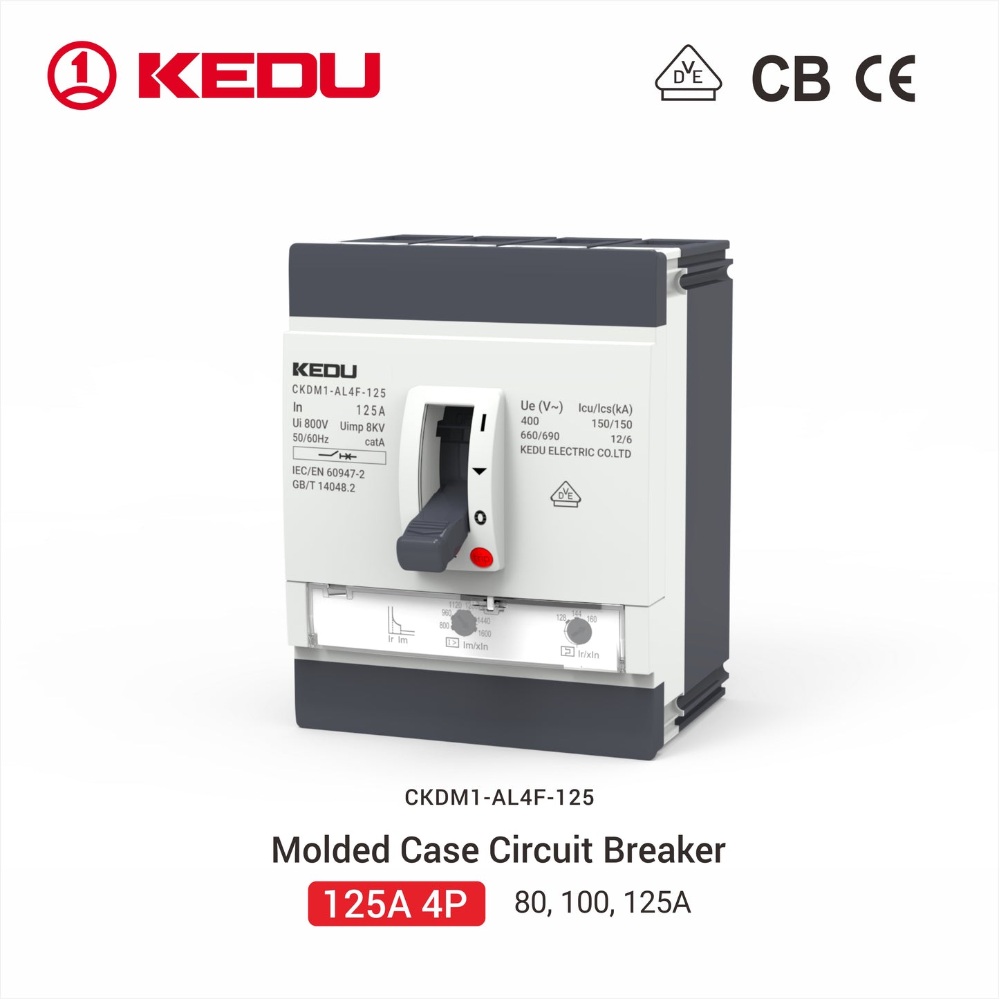 Moulded Case Circuit Breakers Household electric brake plastic case Overload protector