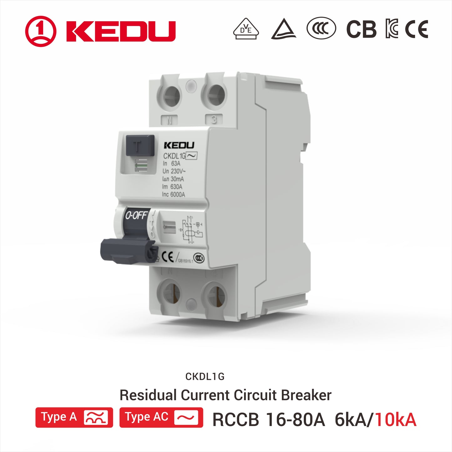 Miniature Circuit Breakers and Leakage Circuit Breakers (MCB and RCCB) Home air switch master switch  Air conditioner switch
