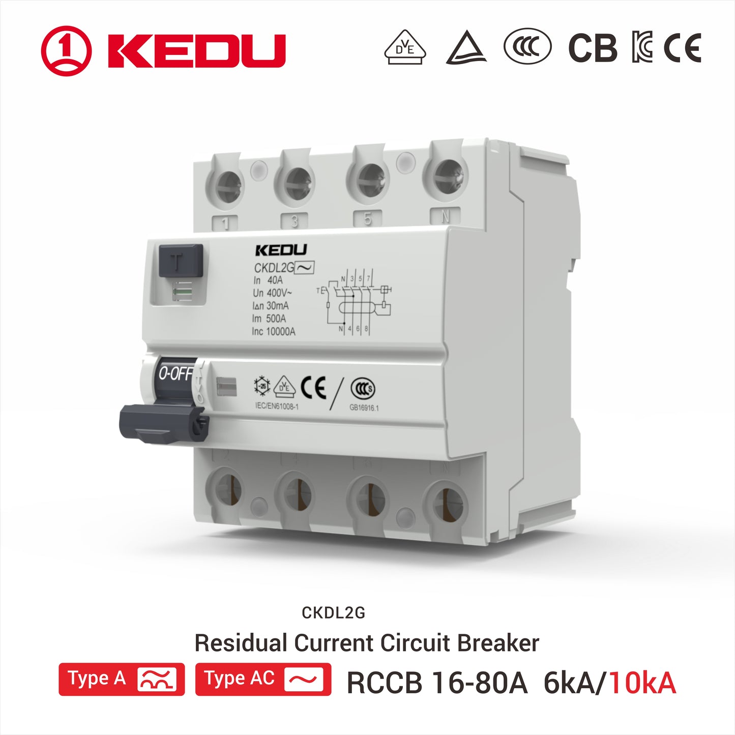 Miniature Circuit Breakers and Leakage Circuit Breakers (MCB and RCCB) Home air switch master switch  Air conditioner switch