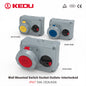 IP67 or IP44   Wall Mounted Socket Outlets  with interlocking or RCCB